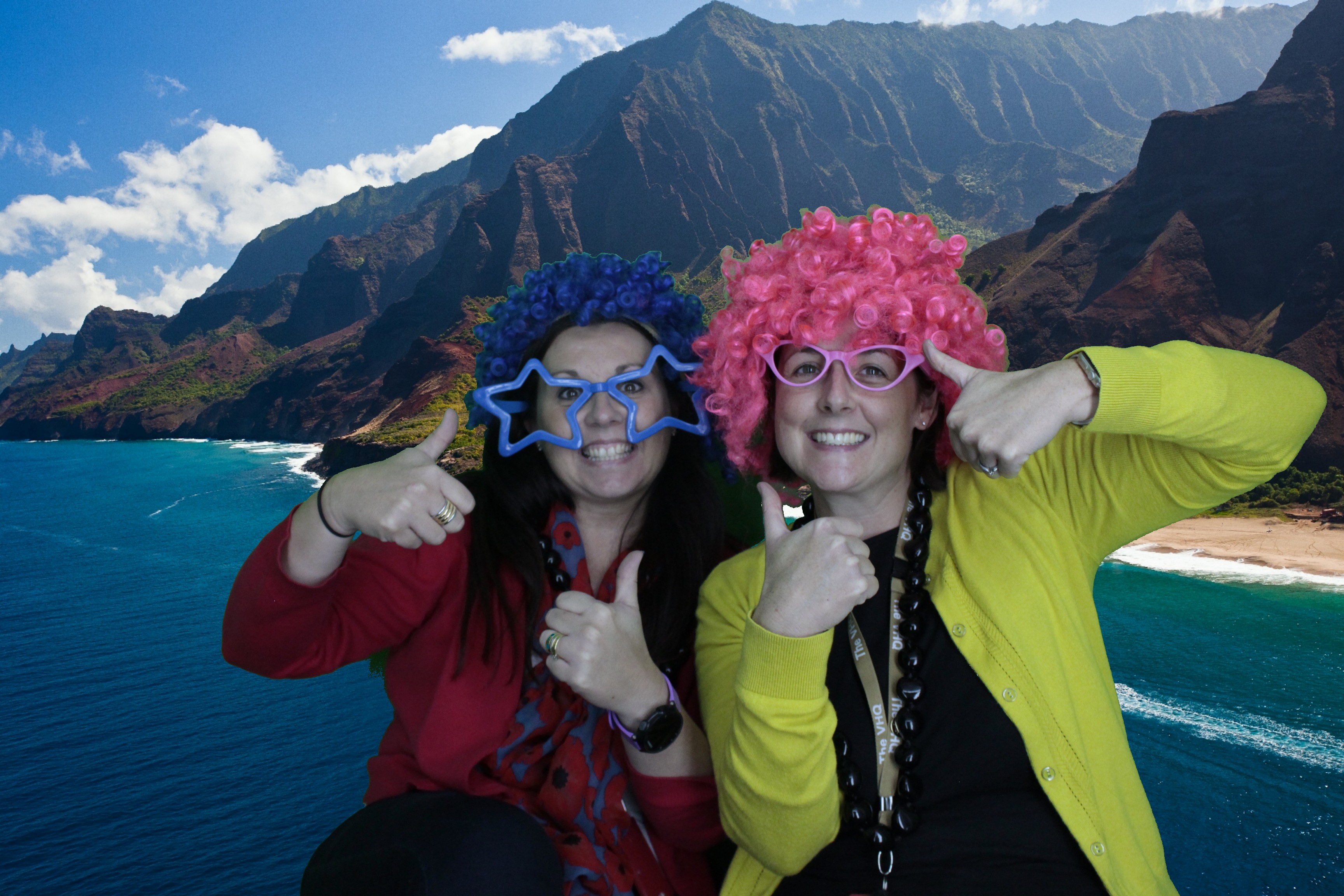 Hawaii Theme Virgin Holidays | View more photos from the event at gallery.myphotoboothexperience.co.uk/u/MyPhotoBoothExperienceLtd/Hawaii-Theme-Virgin-Holidays